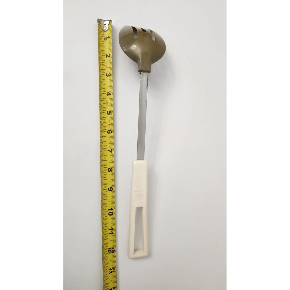 Vintage HOAN Slotted Spoon Spatula Utensil Nylon Retro Kitchen made in Hong Kong